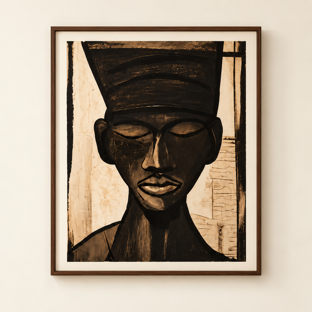 Solace — framed canvas front view
