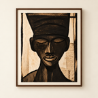 Solace — framed canvas front view